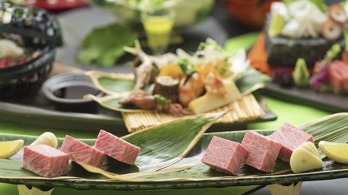 【特選飛騨牛鉄板焼き◆極−KIWAMI】メインは飛騨牛の鉄板焼き！お肉の旨味を心行くまま味わう